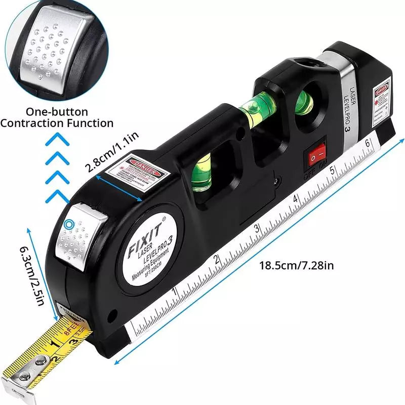 LAZER+ PRO | Livella Laser di Precisione Indispensabile Per Riparazioni Casalinghe superstock24