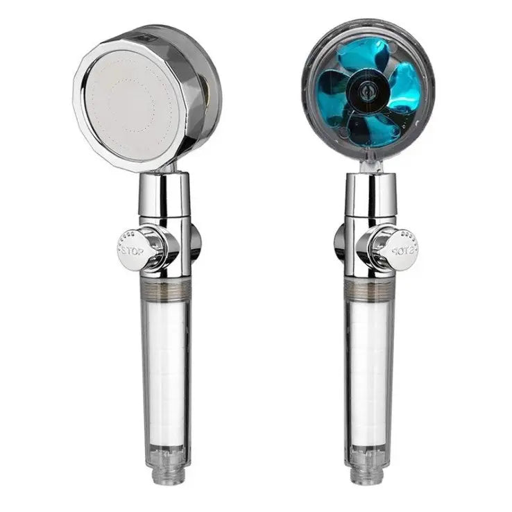 TURBO-SPLASH | Soffione doccia UNIVERSALE con turbina superstock24