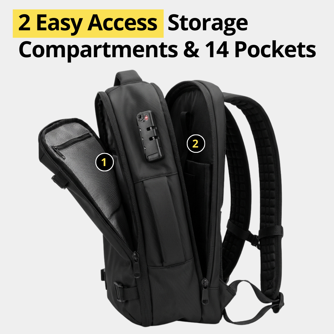 GRAVITYBAG® Auto-Vacuum Backpack 60L