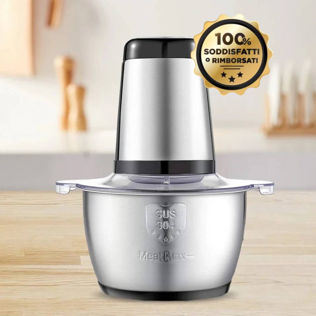 Tritatutto da cucina elettrico in Acciaio Inox